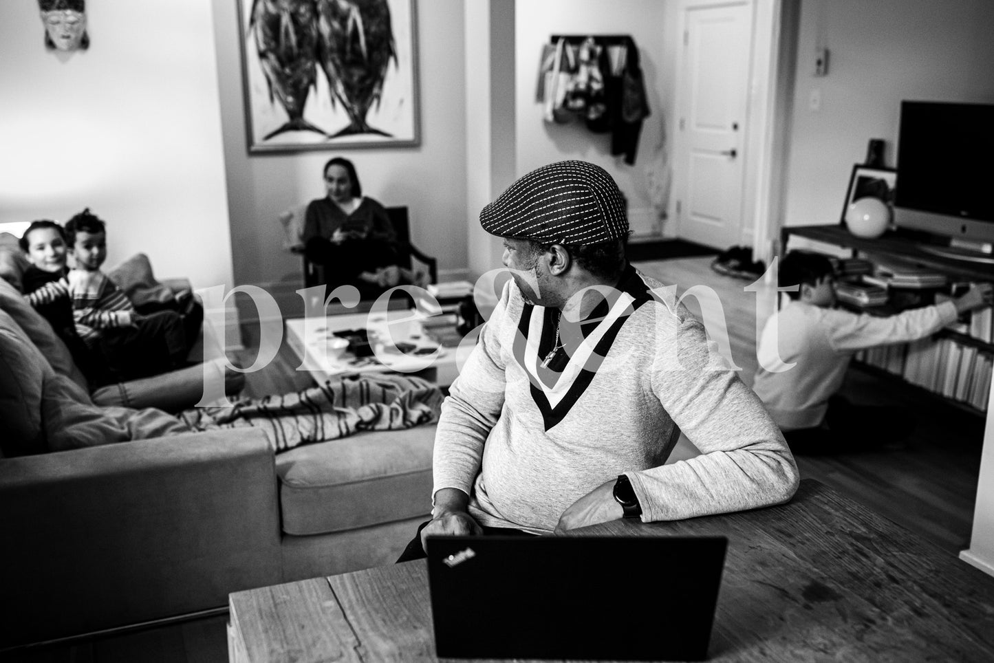 Discussion en famille