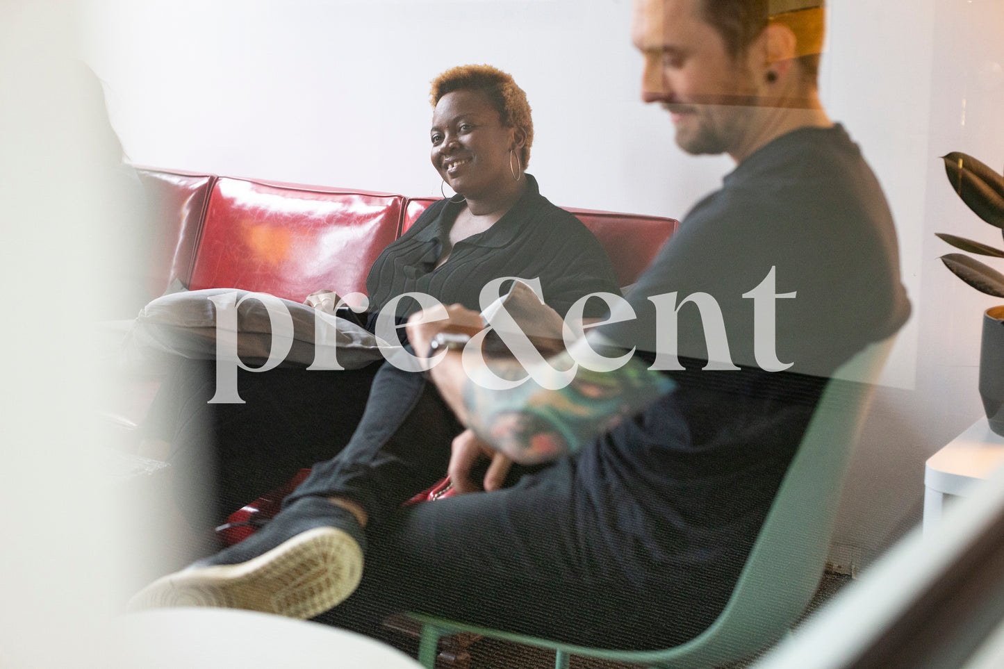 People hanging out in a casual setting