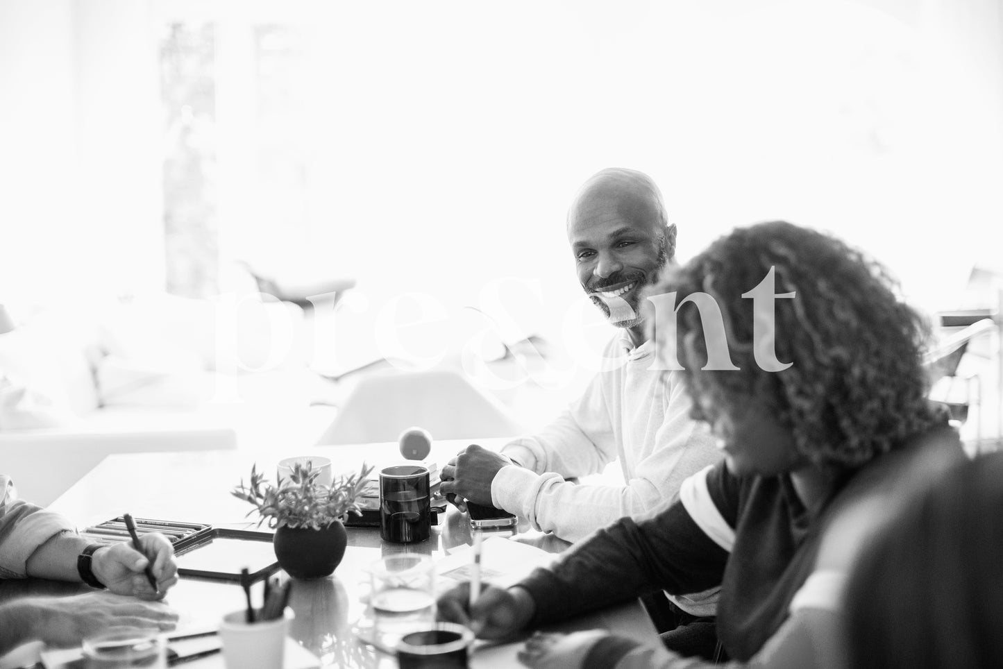 Discussion entre personnes