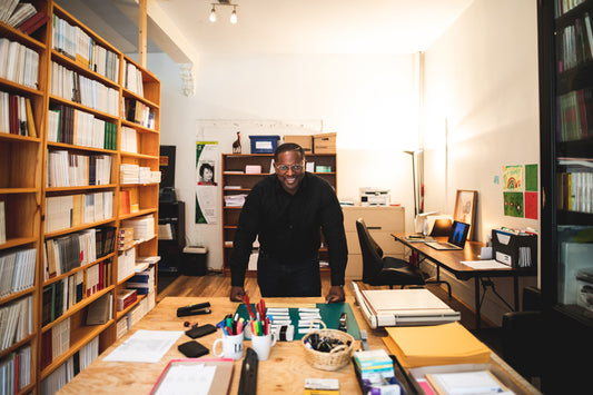 Portrait of a confident, smiling person at work