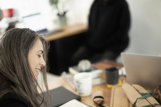 Séance de travail décontractée