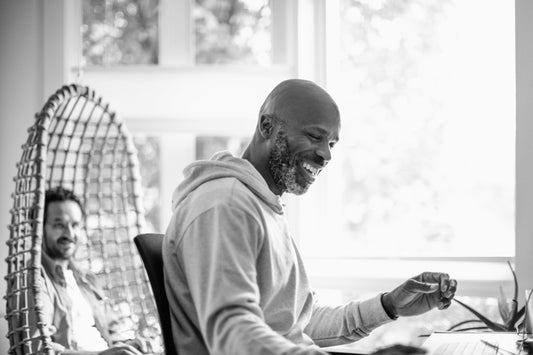 Grand éclat de rire spontané